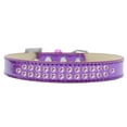 thumbnail image 5 of Dog, Puppy  Pet Ice Cream Collar, "Two Row Light Pink Crystal Rimsets", 5 of 5