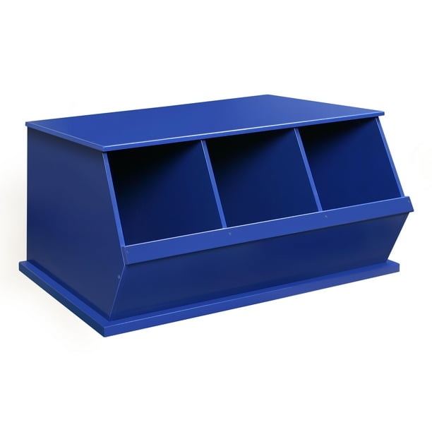 badger basket storage unit with three baskets