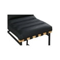 thumbnail image 5 of Meridian Furniture Vegan Leather Bar Stool, Black, 5 of 7