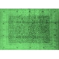 thumbnail image 1 of Ahgly Company Indoor Rectangle Oriental Emerald Green Industrial Area Rugs, 5' x 8', 1 of 4