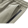 thumbnail image 4 of successthop Cargo pants for Mens and Big Mens Solid Hiking Pant with Pockets Straight Outdoor Workwear Black, 4 of 7