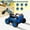 Blue, variant on Historyli 12V Ride On Excavator, 4WD Electric Excavator Toy, with Remote Control, Blue