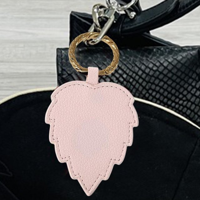 Bolso Con Clip Para Sombrero Sombrero Clip On Bag PU Cuero Mochila Clips Camping Senderismo Suministros (Rosa) Sywqhk Libre de BPA