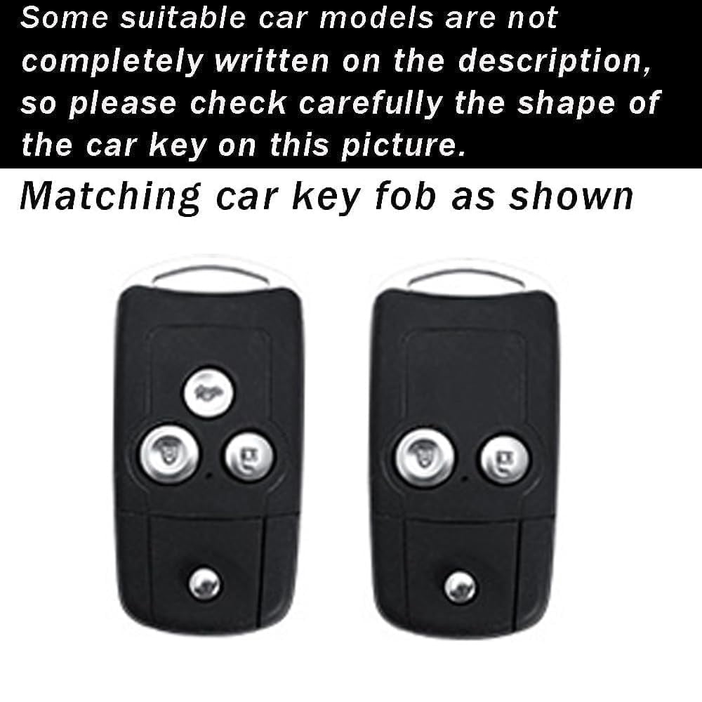 Flip Folding Key Fob Jacket Fit for Honda Accord 2008-2012 Metal Key Skin Leather Key Shell Double Protection Key Case Fit for MDX RDX TL TSX ZDX 2008-2013