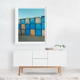 thumbnail image 2 of Crates, Beals Island - Beals Maine Photography Industrial Rustic Architecture Abstract Geometric Street Photography White Framed Wall Art Print 6 x 8 inches, 2 of 3