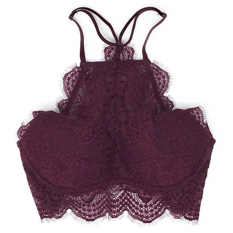 Buy Victoria's Secret PINK Midnight Navy Blue Lace Wired Push Up Bralette  from the Next UK online shop