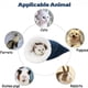 thumbnail image 4 of Saco De Dormir Saco de dormir semicerrado para gatos y perros pequeños y medianos, cama cálida y acogedora, 1 unidad, gris Rkxzt, 4 of 7