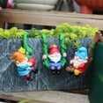 thumbnail image 3 of 3Pcs Garden Gnomes Statue,Resin Swing Gnomes Figurines,Miniature Full Color Flower Pot Gnome Hugger Decorations,Fairy Pot Buddy,Cute Dwarf Pot Hugger Figurines,Outdoor Swing Sculptures, 3 of 9