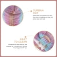 thumbnail image 3 of OULII 1Pcs Head Wrap for Women Prevent Hair Knots Polyester Smooth Design, 3 of 8
