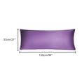 thumbnail image 6 of REGALWOVEN Satin Pillowcase 20"x54" Long Body Pillowcases with Zipper, Purple, 6 of 8