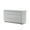 White, variant on Mobital Savvy 3 Drawer Extension Dresser in High Gloss Gray