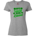 thumbnail image 3 of Inktastic Super Sassy Irish Lassy with Green 4 Leaf Clovers Women's T-Shirt, 3 of 5