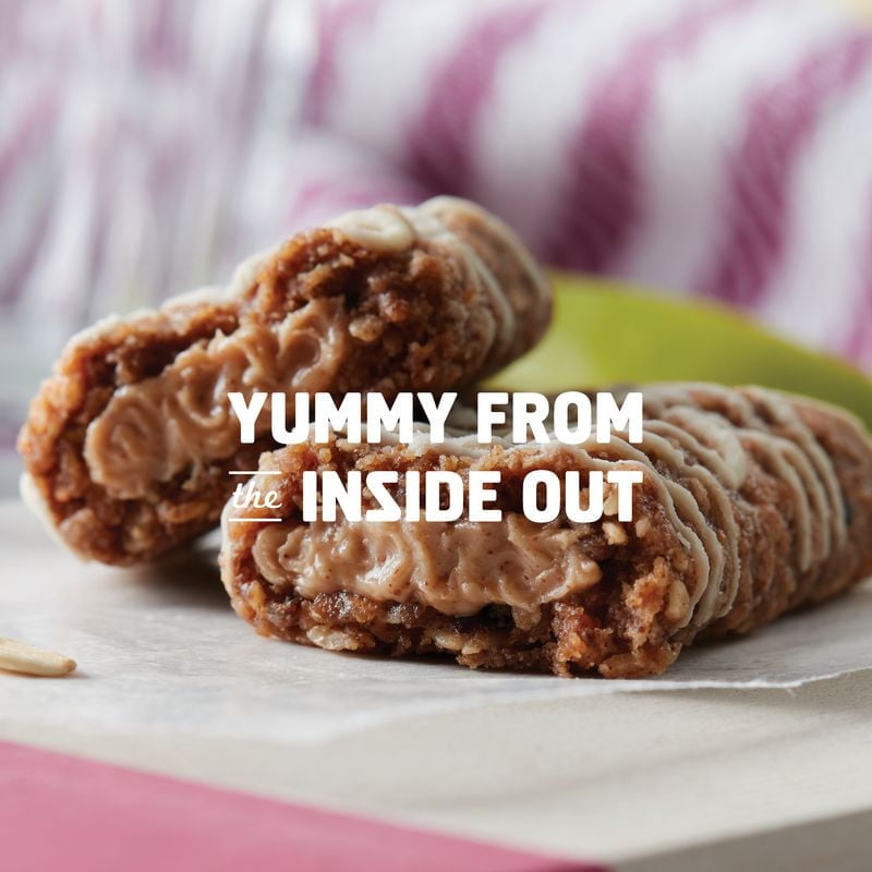 Clif Kid Zbar Centre au Beurre de Noix Pomme et centre au beurre d’amande et de noix de cajou Barre énergétique biologique 4x30g