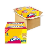 Oreo Double Stuf Golden Sandwich Cookies, 20 King Size Snack Packs