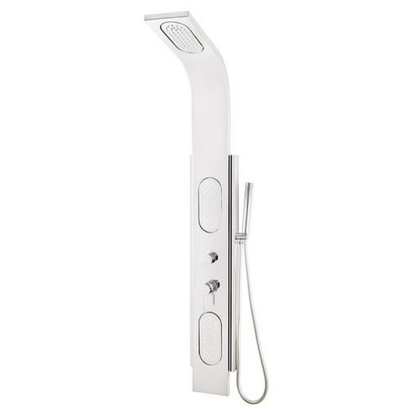 - AKDY Pressure Balance Tower Rainfall Shower Panel System Diverter/Dual Function