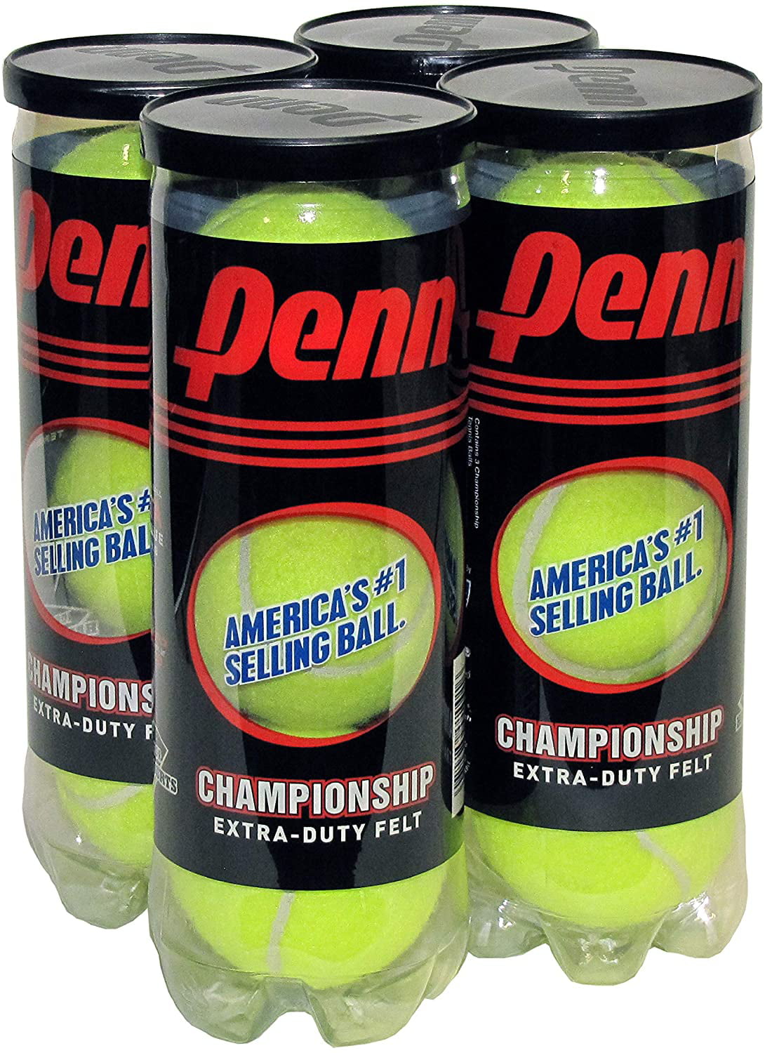 Extra Duty Felt Pressurized Tennis Balls Penn Championship Tennis Balls