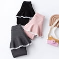thumbnail image 6 of Girls Leggings with Skirt High Waisted Cotton Ruffle Skirt with Built in Leggings Pants for Infant Toddler Kids 1-9 Years, 6 of 9