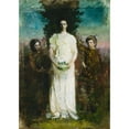 thumbnail image 3 of Abbott Handerson Thayer 11x14 Black Modern Framed Museum Art Print Titled - My Children (Mary, Gerald, and Gladys Thayer) (ca. 1897), 3 of 5