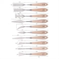 thumbnail image 2 of Paint Knife Set - 10Pcs Stainless Steel Palette Knife Painting Tools Metal Knives Wood Handle, 2 of 8