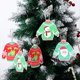 thumbnail image 4 of 48 piezas de colgantes para árbol de Navidad, adornos para suéteres, suministros navideños, 4 of 4