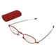 thumbnail image 2 of Gafas de lectura Alivio de la fatiga visual Gafas para presbicia de alta definición con estuche (Mujer +100), 2 of 8