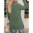 thumbnail image 6 of OALUXE Long Sleeve Shirts for Women Casual Tunic Tops Loose Fit Dressy Lightweight Sweaters, 6 of 7