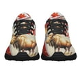 thumbnail image 5 of Happy Canada Day Canada Moose Shoes Sneakers Black Size 7, 5 of 7