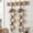 Rustic Neutral, variant on Hanging Heart Wall Decor, Rustic 5 Layer Wooden Farmhouse Art, Jute Rope & Burlap Bow, Heart-Shaped Wooden Decorative for Wedding Valentine Christmas Home Decoration