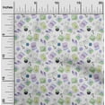 thumbnail image 2 of oneOone Cotton Cambric Purple Fabric Travel Diy Clothing Quilting Fabric Print Fabric By Yard 42 Inch Wide, 2 of 4