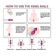 thumbnail image 4 of Pelota de ejercicios Kegel con control remoto inalámbrico, ejercitador de suelo pélvico para mujeres, regalo para pareja, 4 of 5