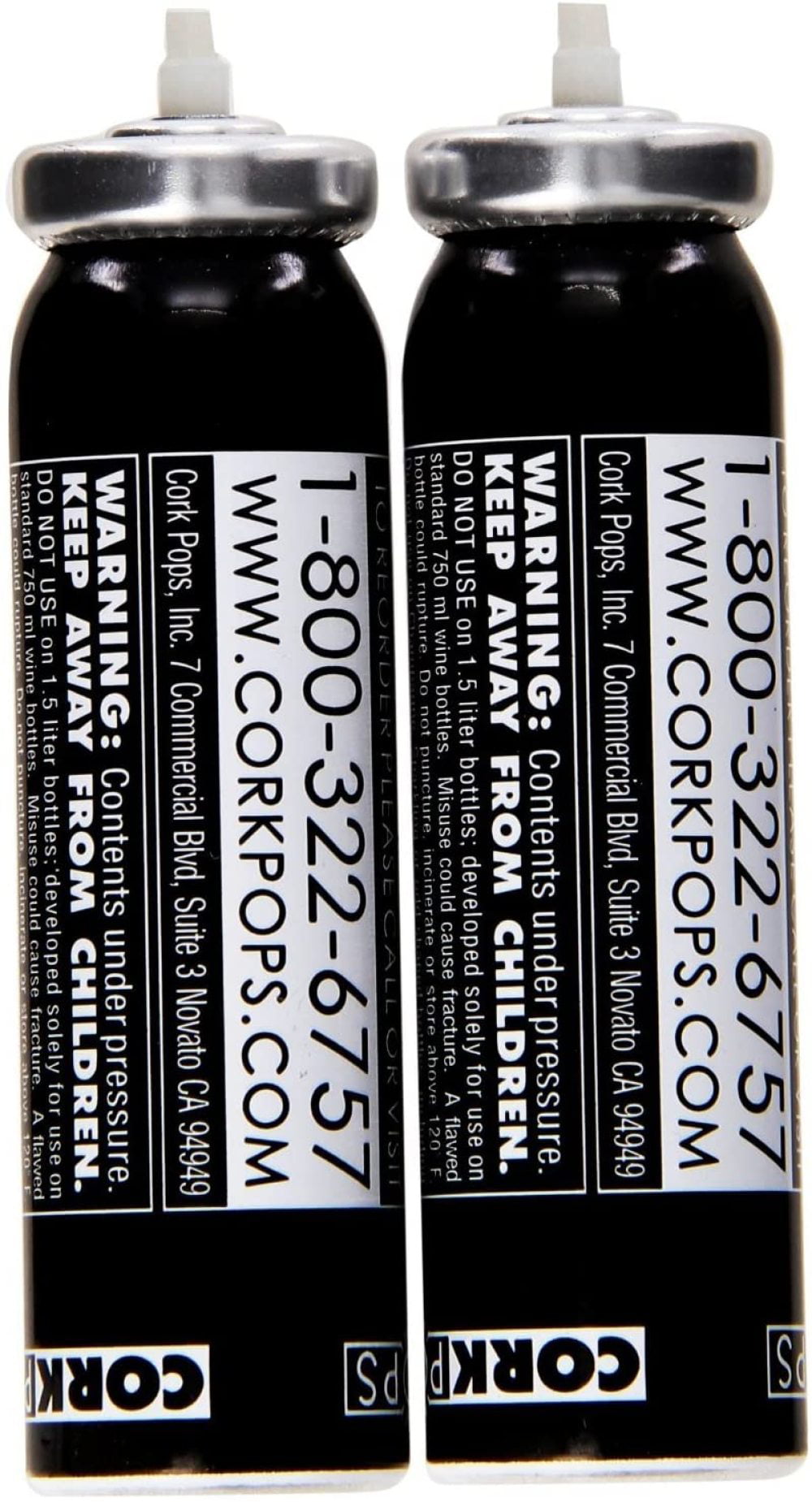 3, 2 Pack by Cork Pops Cork Pops Refill Cartridges, 