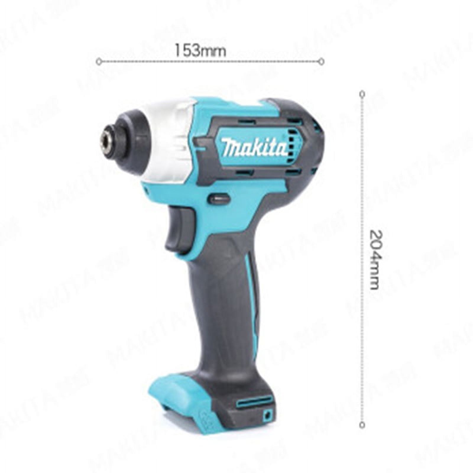 Makita Brushless Lithium Battery 12V Rechargeable Impact Screwdriver Impact Drill LED Multi-Function TD110D Electric Screwdriver