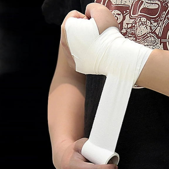 Professional Sports Training Tape Sports Strap Tape Used As A First-Aid Wound Dressing,5 * adhesive tape 2.5cmx5m,White
