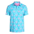 thumbnail image 5 of Birdie Bound Men's Novelty Print Golf Polo Shirt, Sizes S-3XL, 5 of 5