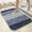Gray, variant on NWOKYZGH Bathroom Rug Mat Soft Non Slip Absorbent Bath Rug Machine Wash and Dry, Bathroom Carpet Mats for Tub, Shower, Bath Room, Floor, Indoor 23 inches x15 inches