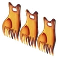 thumbnail image 4 of Rupoun 3pcs Wide Teeth Texture Comb Hair Quiff Styling Pick Comb for Retro Oil Head Slicked Back Hairstyle, ABS Material, 3.9 inches / 10 cm Length, Durable Men's Grooming Tool Salon Home Use, 4 of 10
