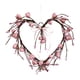thumbnail image 2 of Corona floral rosa en forma de corazón para colgar en la pared de la puerta, decoración romántica para el Día de San Valentín, decoración del hogar, guirnalda de fiesta (1 unidad) JASKFLY, 2 of 7