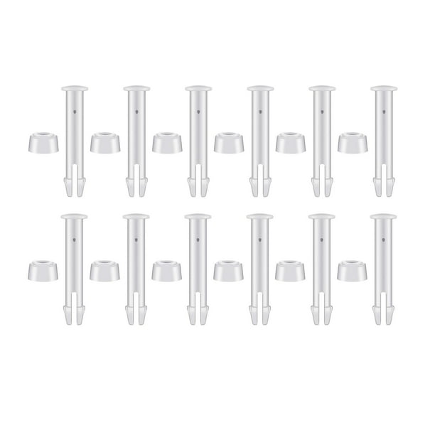 12 pasadores y sellos de goma para juntas de piscina, repuestos para piscinas de 2,17/2,36/2,76 pulgadas 7cm