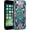 Color Butterfly, variant on Black Print Phone Case for iPhone 11 6.1", Cute Flowers Aesthetic Pattern Design Funda with TPU Slim Liquid Silicone Shockproof Protection Soft Cover for Women Girls, Red Rose
