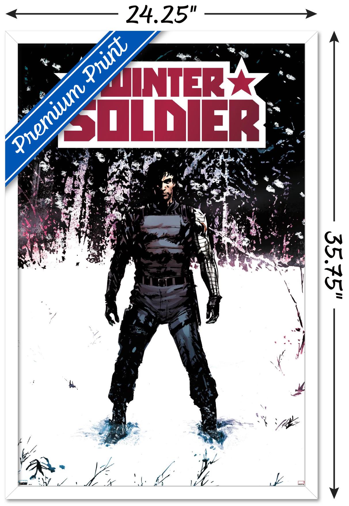 Marvel Comics - Winter Soldier - Winter Soldier #1 Wall Poster, 22.375" x 34", Framed