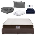 thumbnail image 1 of Colchón King Size Nautilus Restonic + Box Base Cama + Almohada 2Pack + Protector Cloud + Sábanas Softy + Edredón Homy, 1 of 8
