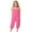 Hot Pink, variant on Zanarzt Overalls for Girls Girls' Sleeveless Jumpsuit Spaghetti Strap Pants Long Pants with Pockets Light Blue,7-8 Years