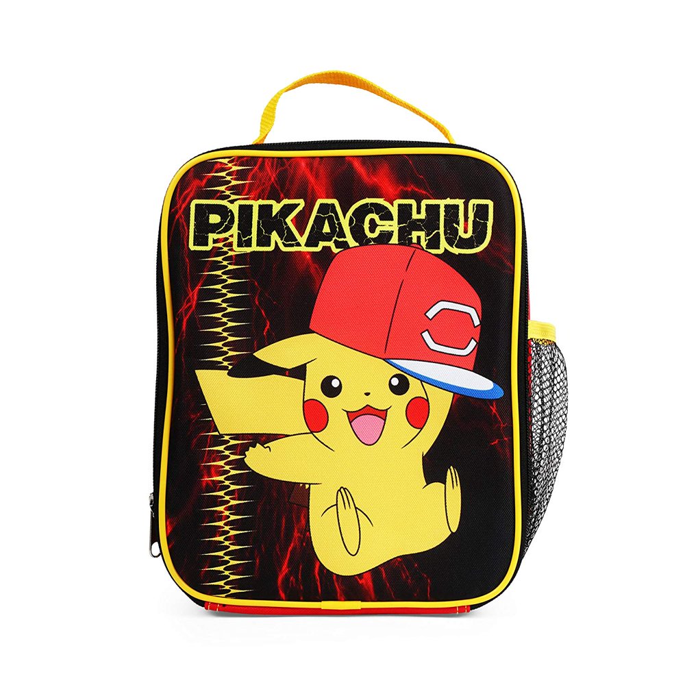 Pokémon Pikachu red hat insulated lunch kit, Pokemon Picachu insulated