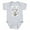 Heather Gray, variant on CafePress - Easter Rabbits - Cute Infant Bodysuit Baby Romper - Size Newborn - 24 Months