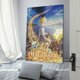 thumbnail image 3 of El imaginario Cuadro decorativo colgante - Arte de pared - Póster enmarcado - Decoración de pared - Regalos para familia, amigos y aficionados 40*60 cm, 3 of 6