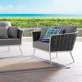 thumbnail image 6 of Modway Stance Outdoor Patio Aluminum Armchair, Multiple Colors, 6 of 6