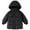 Black, variant on Daznico Kids Long Winter Coat Warm Hooded Outerwear for Boys and Girls Insulated Quilted Jacket for Cold Weather ,Kids Winter Coat,5-6 Years