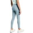 thumbnail image 2 of Langwyqu Girls High Rise Tight Sports Pants Kids Casual Yoga Pant for Chilren 5-14 Years, 2 of 5