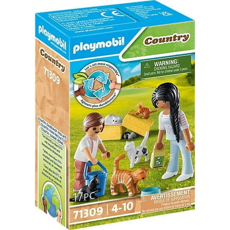 Playmobil - Country Cat Family  [COLLECTABLES] Figure