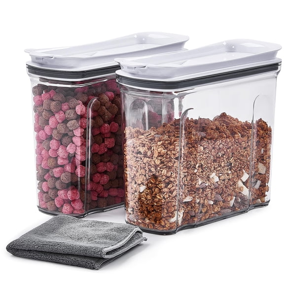 Set de almacenamiento de recipientes para cereales FreshKeeper de 3,5 L (2 unidades)